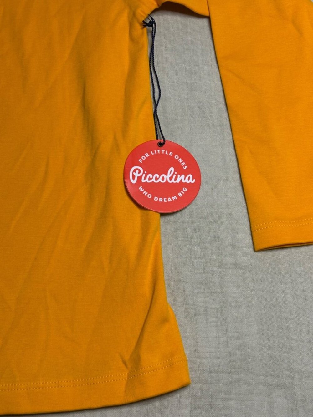 Ruth Bader Ginsburg Graphic Long-Sleeve Shirt By Piccolina Size 7 NEW With Tags - Picture 7 of 7